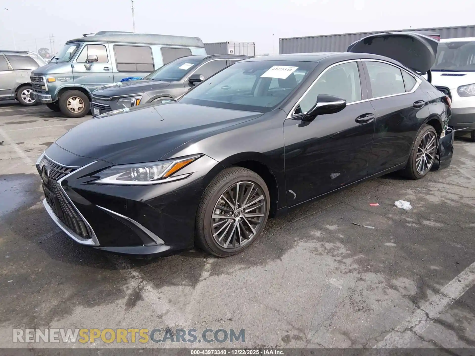 2 Photograph of a damaged car 58ADZ1B12NU135603 LEXUS ES 350 2022
