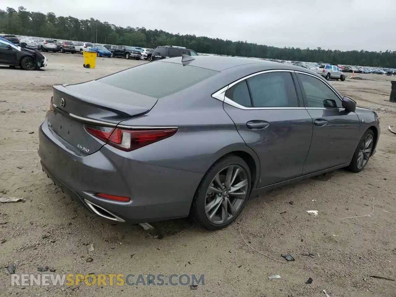 3 Photograph of a damaged car 58AGZ1B17LU077854 LEXUS ES 350 F S 2020