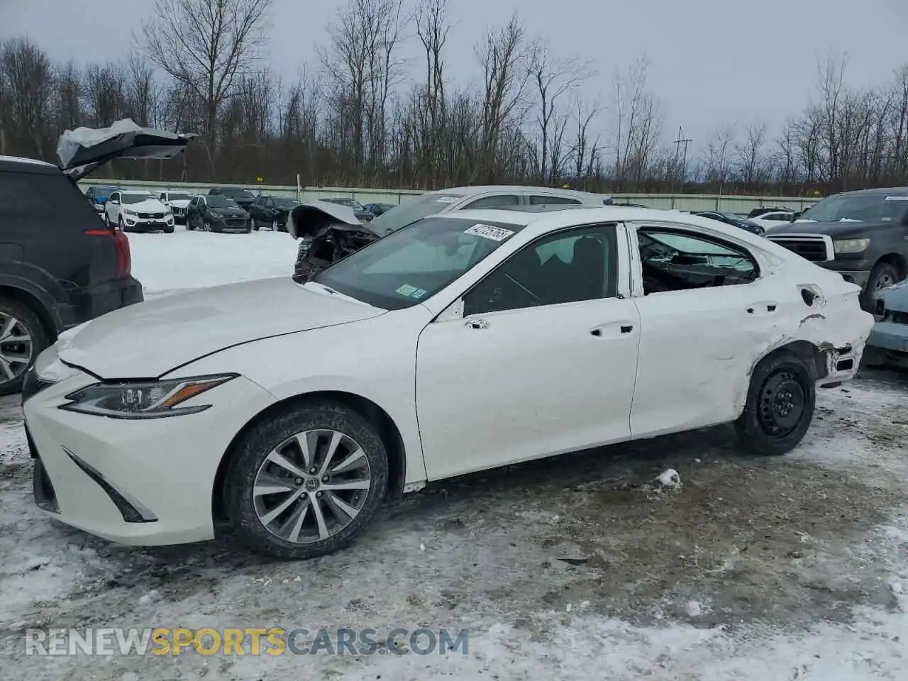 1 Photograph of a damaged car 58AC11D13MU001388 LEXUS ES250 2021