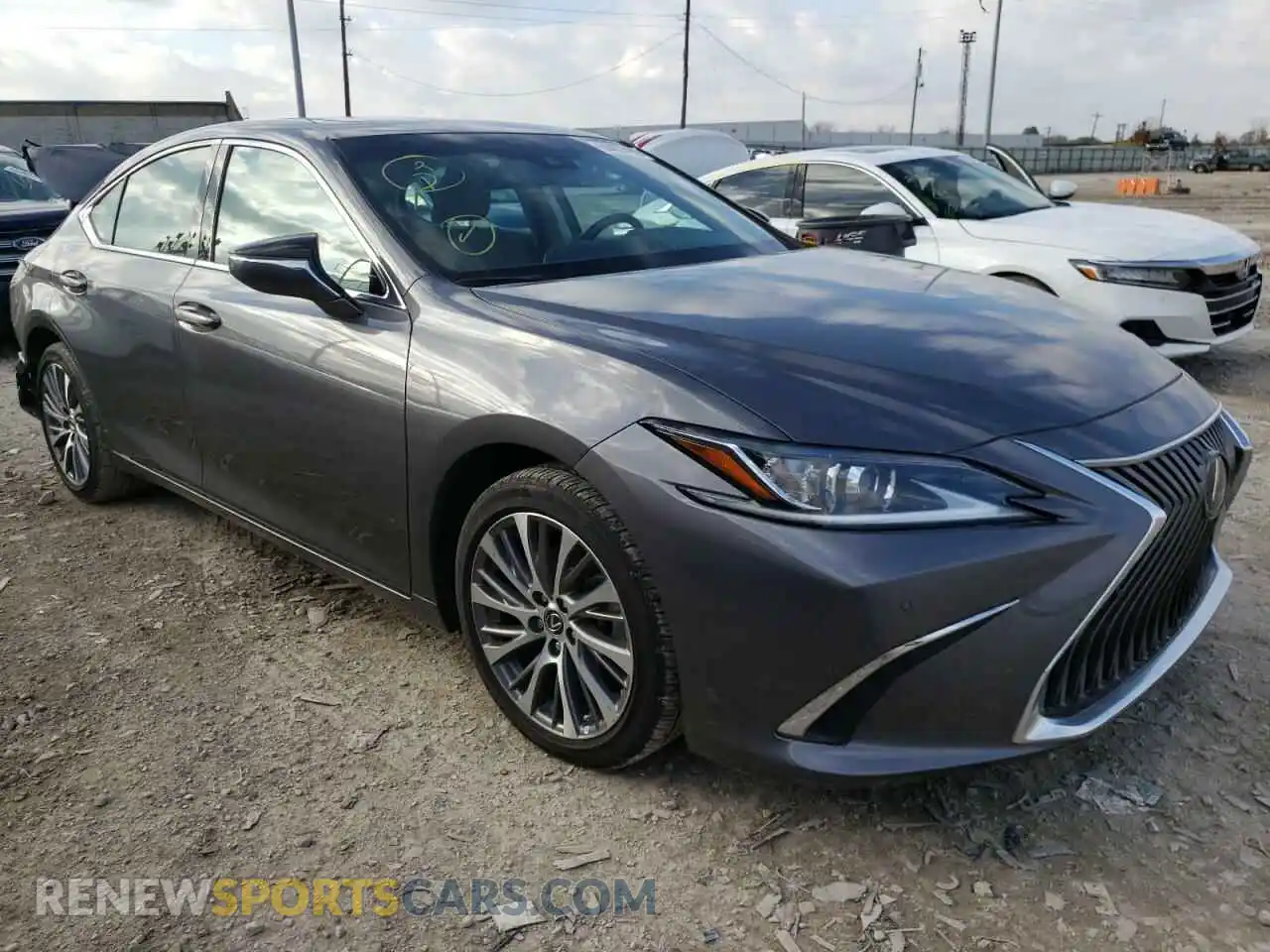 1 Photograph of a damaged car 58AD11D12MU001466 LEXUS ES250 2021