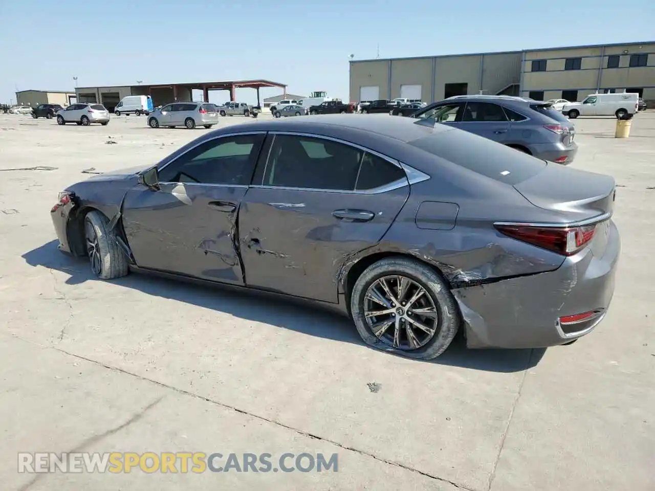 2 Photograph of a damaged car 58AD11D14MU003266 LEXUS ES250 2021
