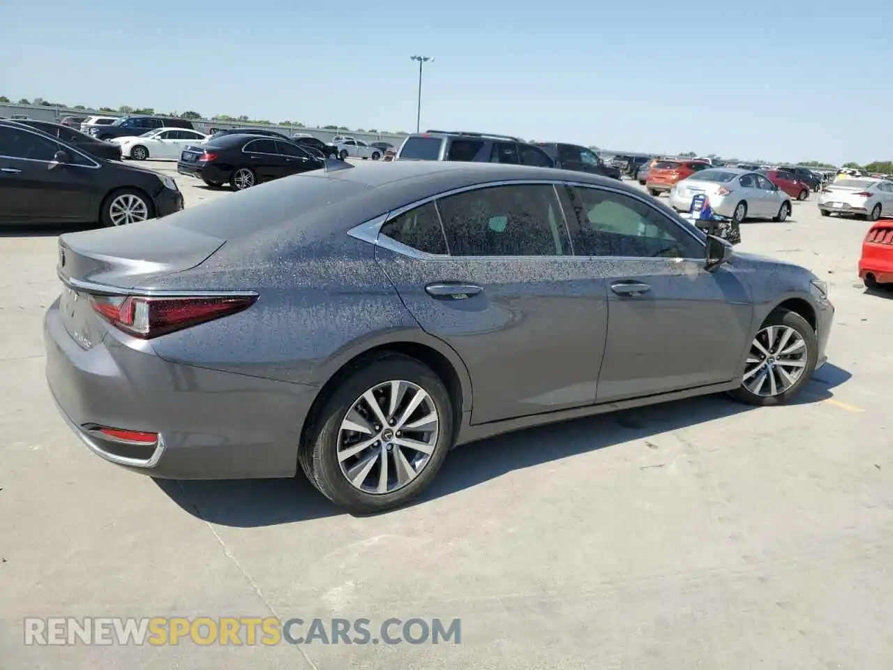 3 Photograph of a damaged car 58AD11D14MU003266 LEXUS ES250 2021