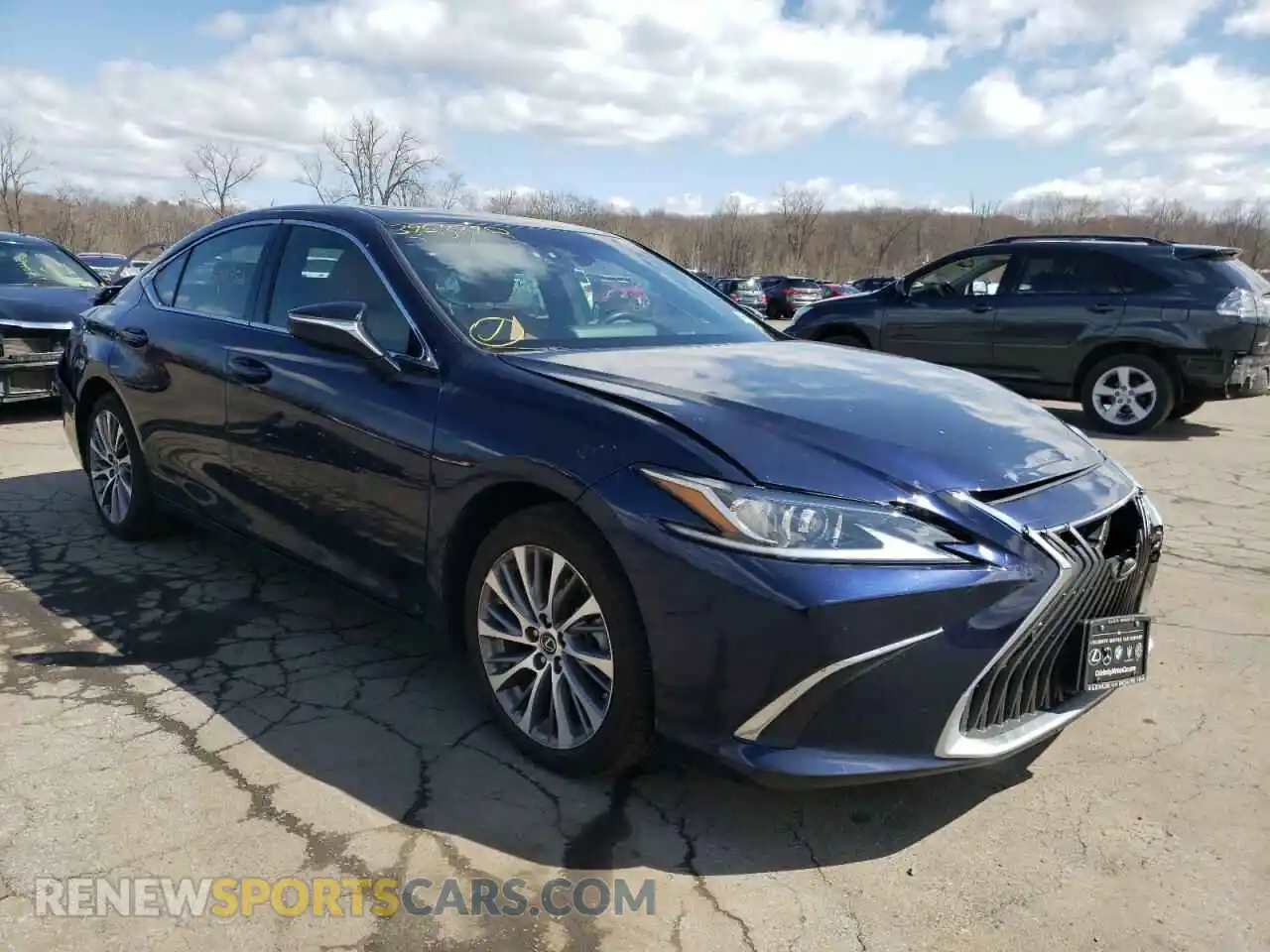 1 Photograph of a damaged car 58AD11D14MU006281 LEXUS ES250 2021