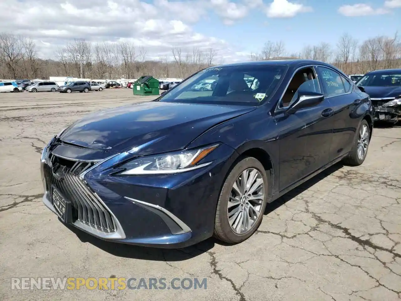 2 Photograph of a damaged car 58AD11D14MU006281 LEXUS ES250 2021