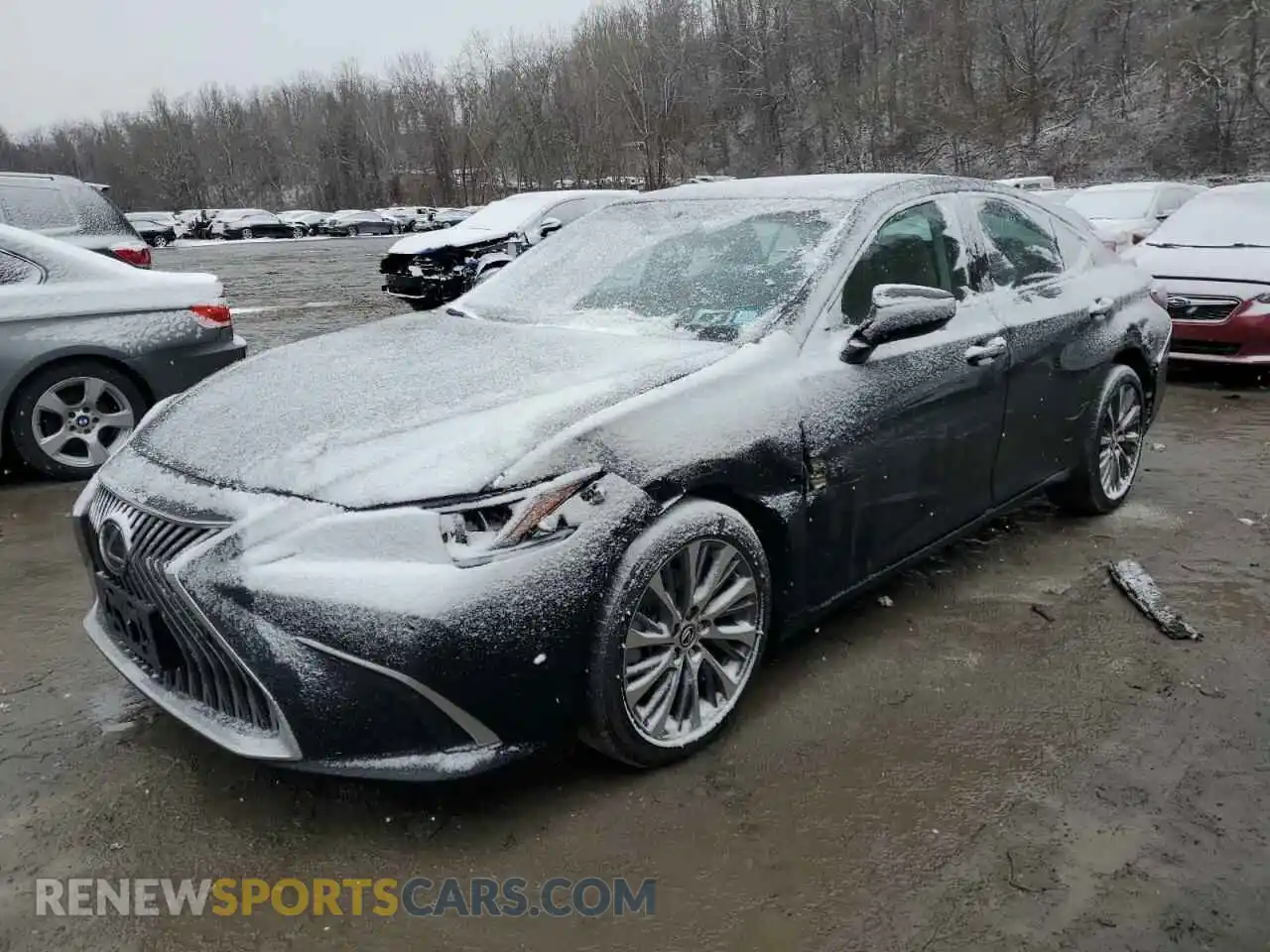 1 Photograph of a damaged car 58AD11D18MU003500 LEXUS ES250 2021