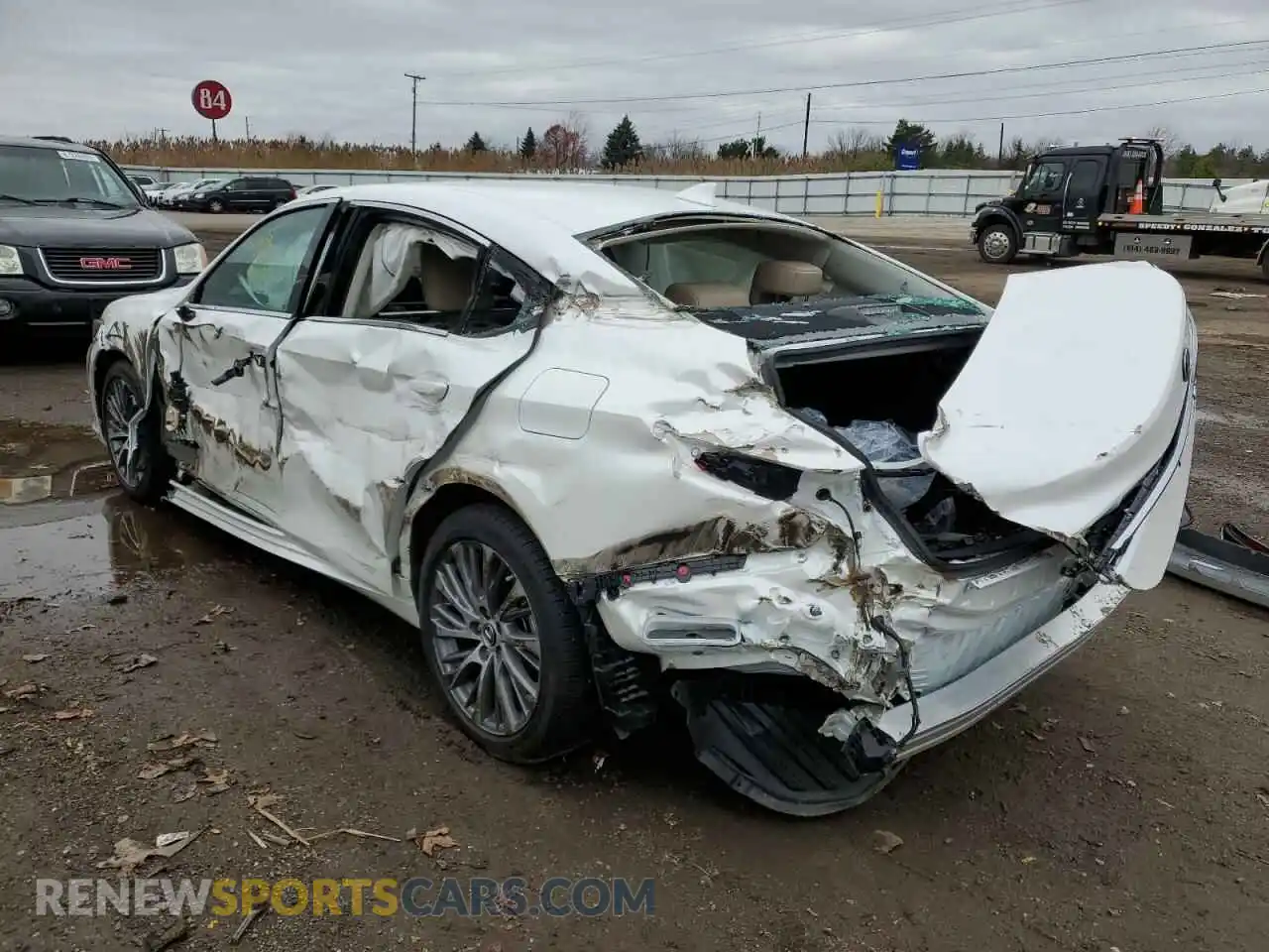 2 Photograph of a damaged car 58AD11D18MU006719 LEXUS ES250 2021