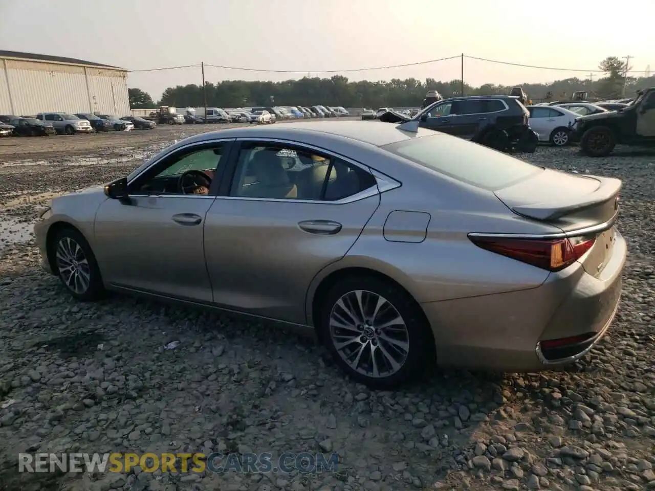 2 Photograph of a damaged car 58AD11D19MU004199 LEXUS ES250 2021