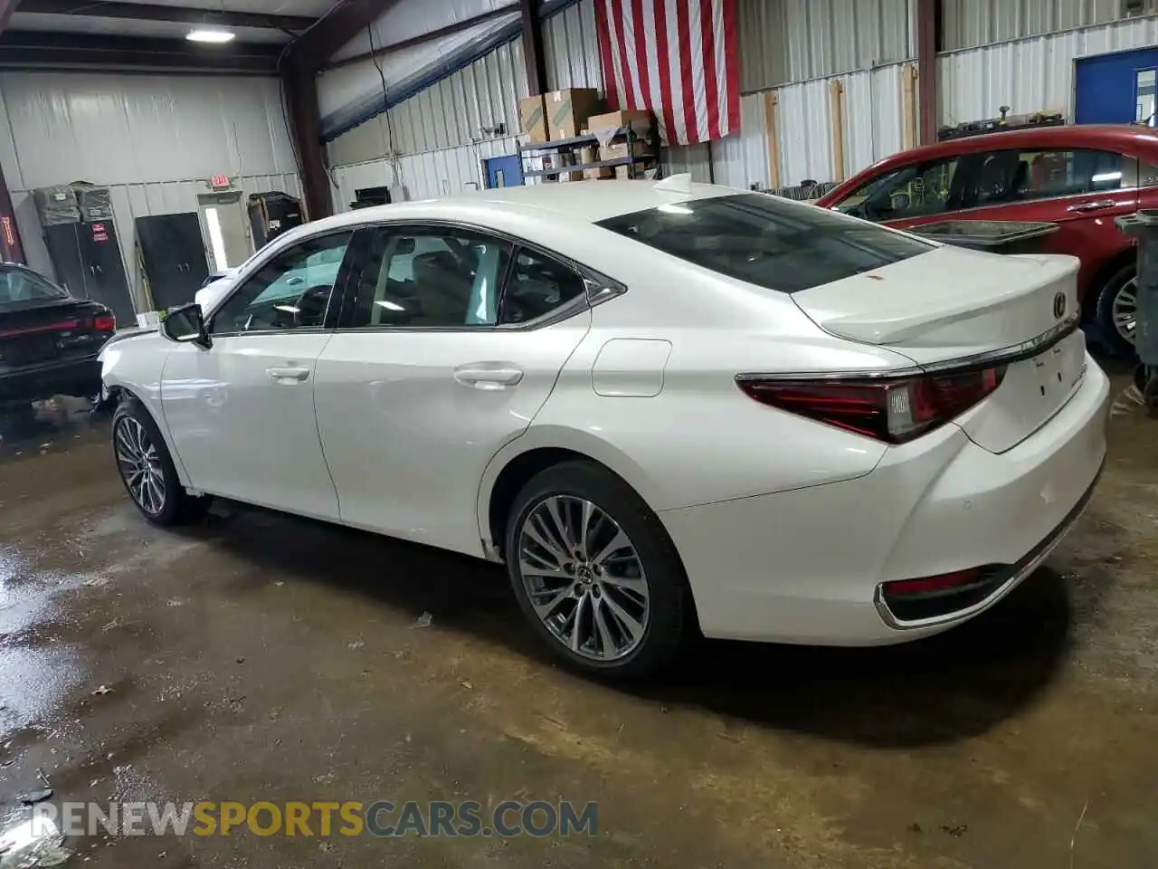 2 Photograph of a damaged car 58AD11D1XMU005295 LEXUS ES250 2021
