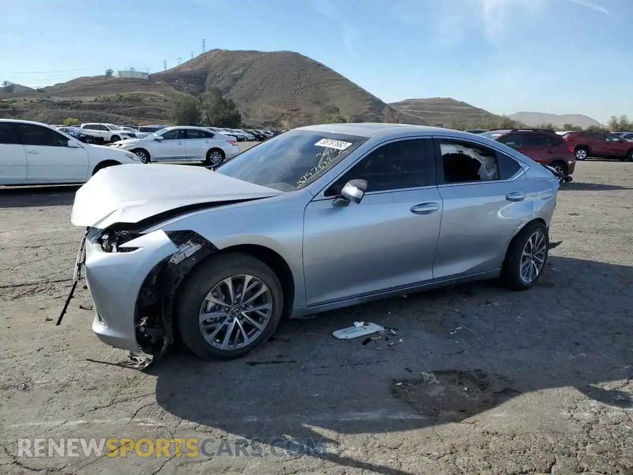 1 Фотография поврежденного автомобиля 58AC11D19NU009609 LEXUS ES250 2022