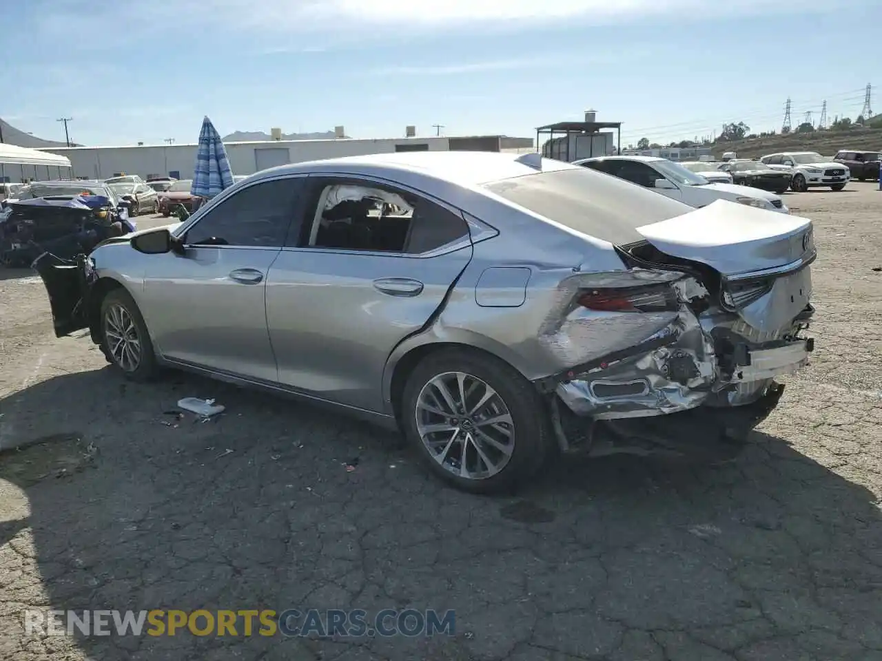 2 Фотография поврежденного автомобиля 58AC11D19NU009609 LEXUS ES250 2022