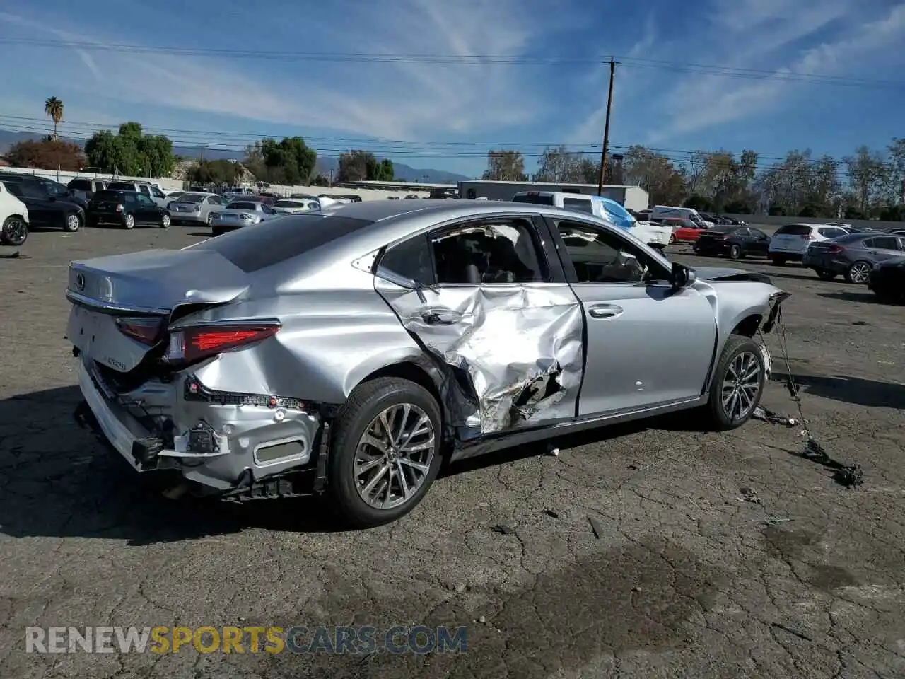 3 Фотография поврежденного автомобиля 58AC11D19NU009609 LEXUS ES250 2022