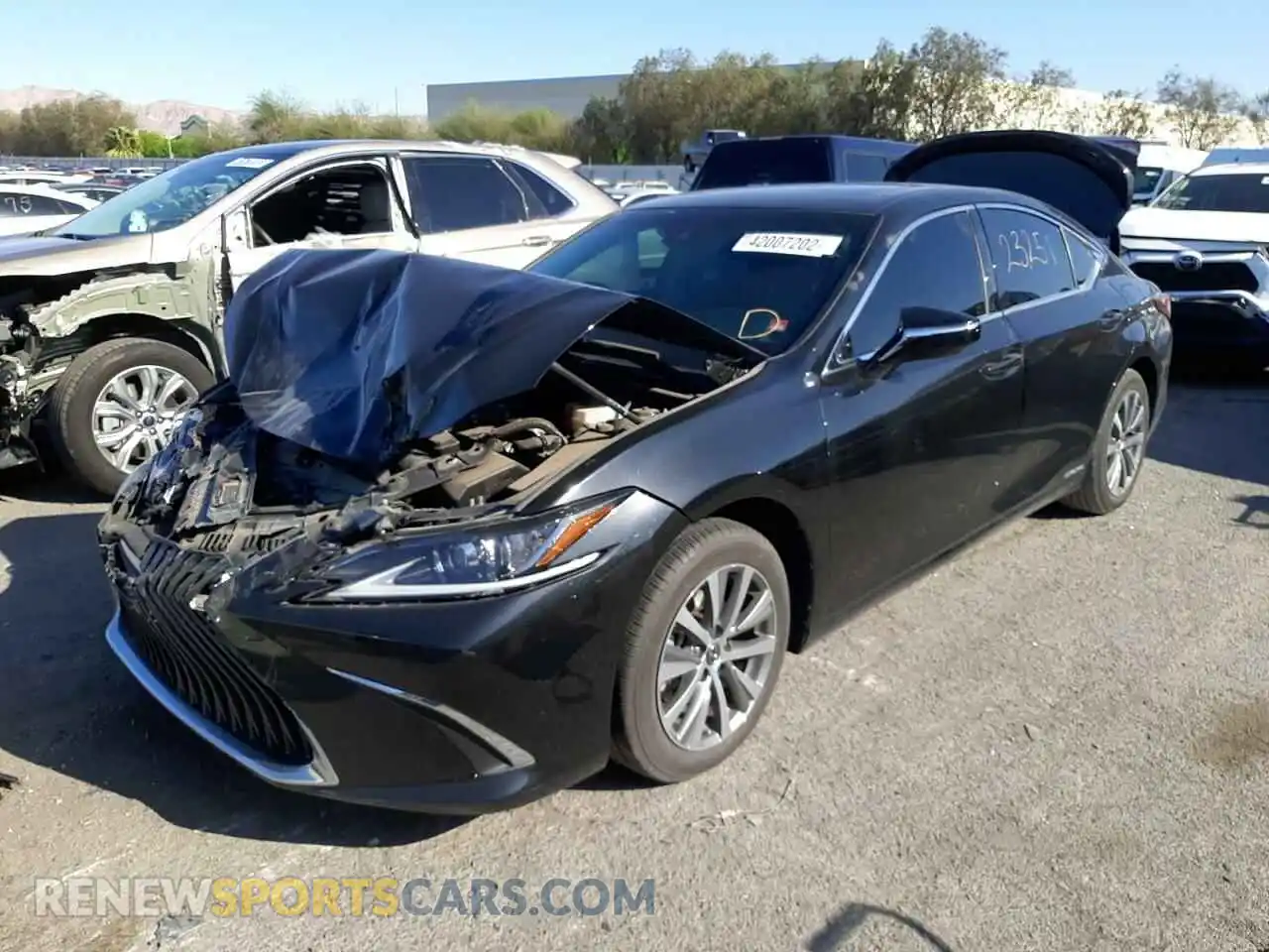 2 Photograph of a damaged car 58AB21B16KU002432 LEXUS ES300 2019
