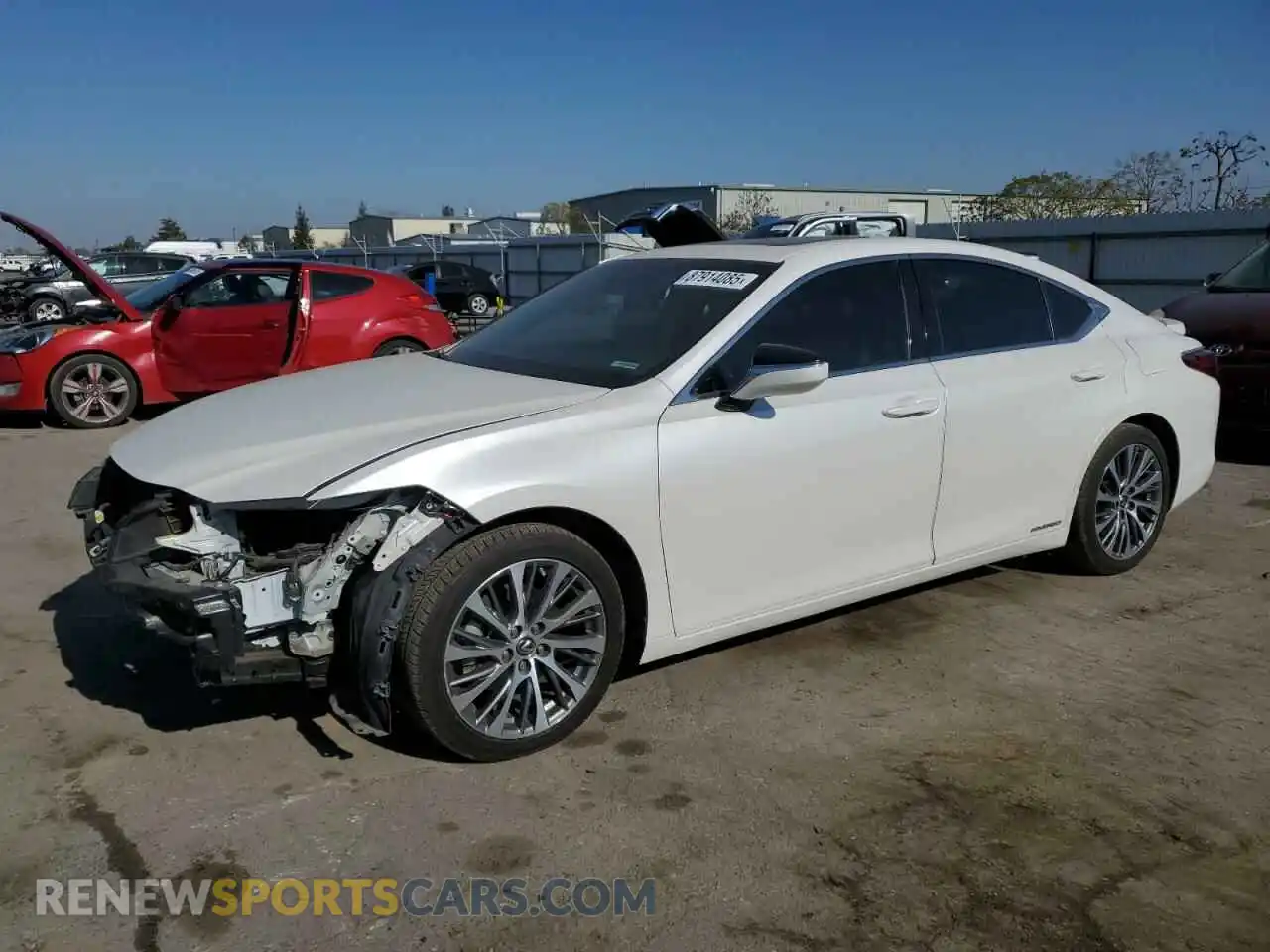 1 fotografías del automóvil dañado 58AB21B18KU001038 LEXUS ES300 2019