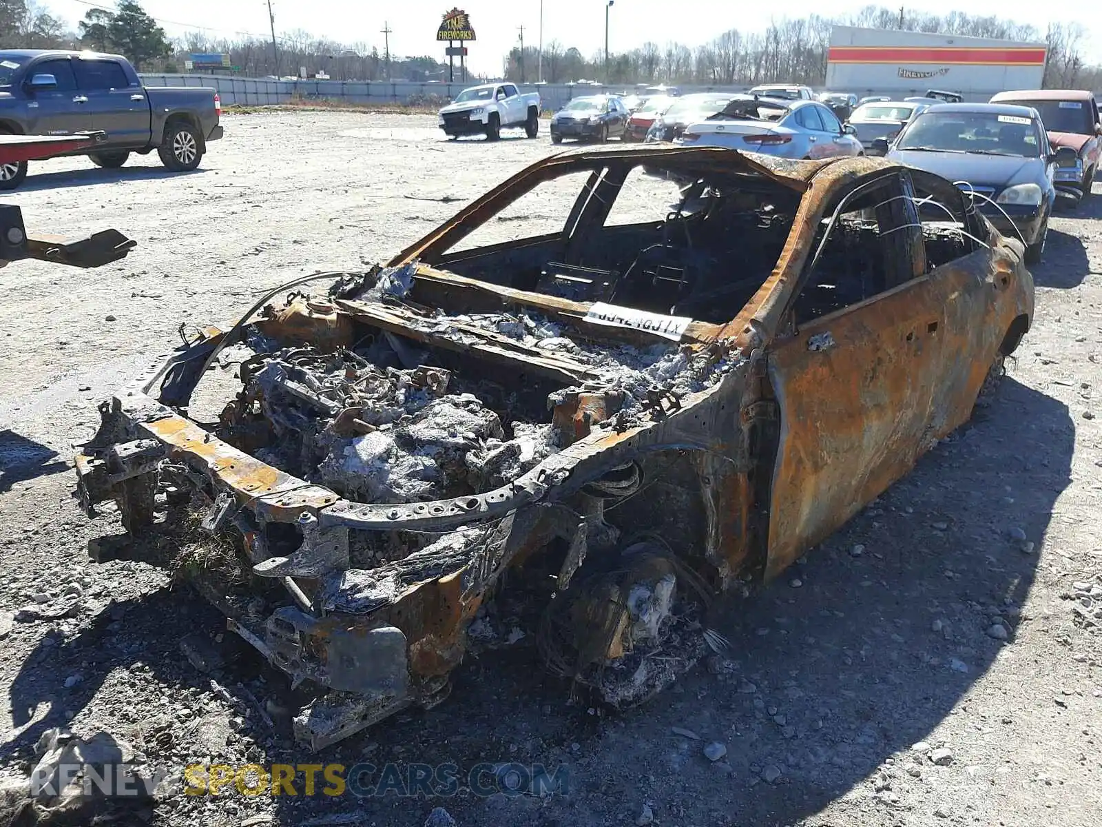 2 Photograph of a damaged car JTHB21B12K2005706 LEXUS ES300 2019