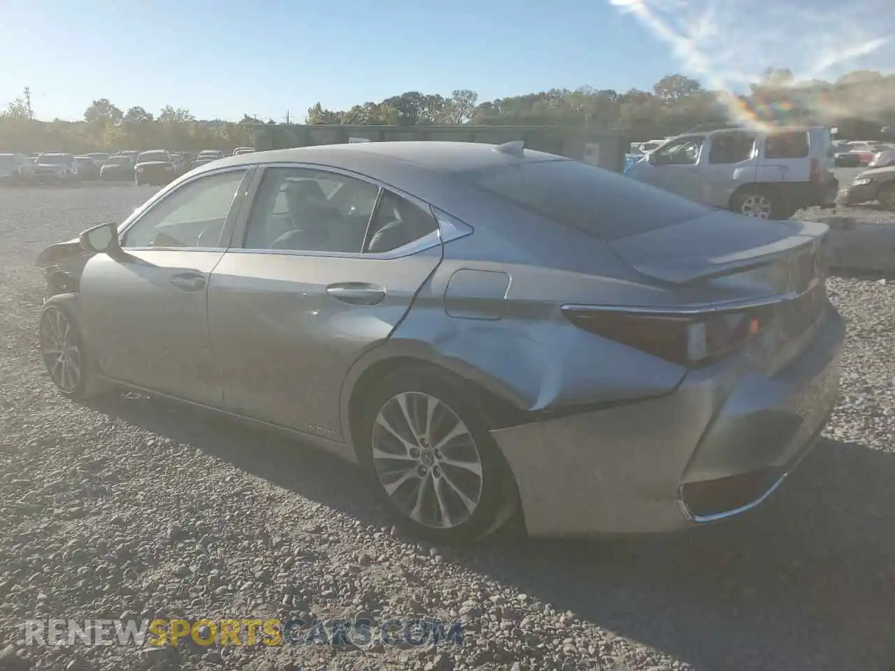 2 Photograph of a damaged car JTHB21B17K2023232 LEXUS ES300 2019