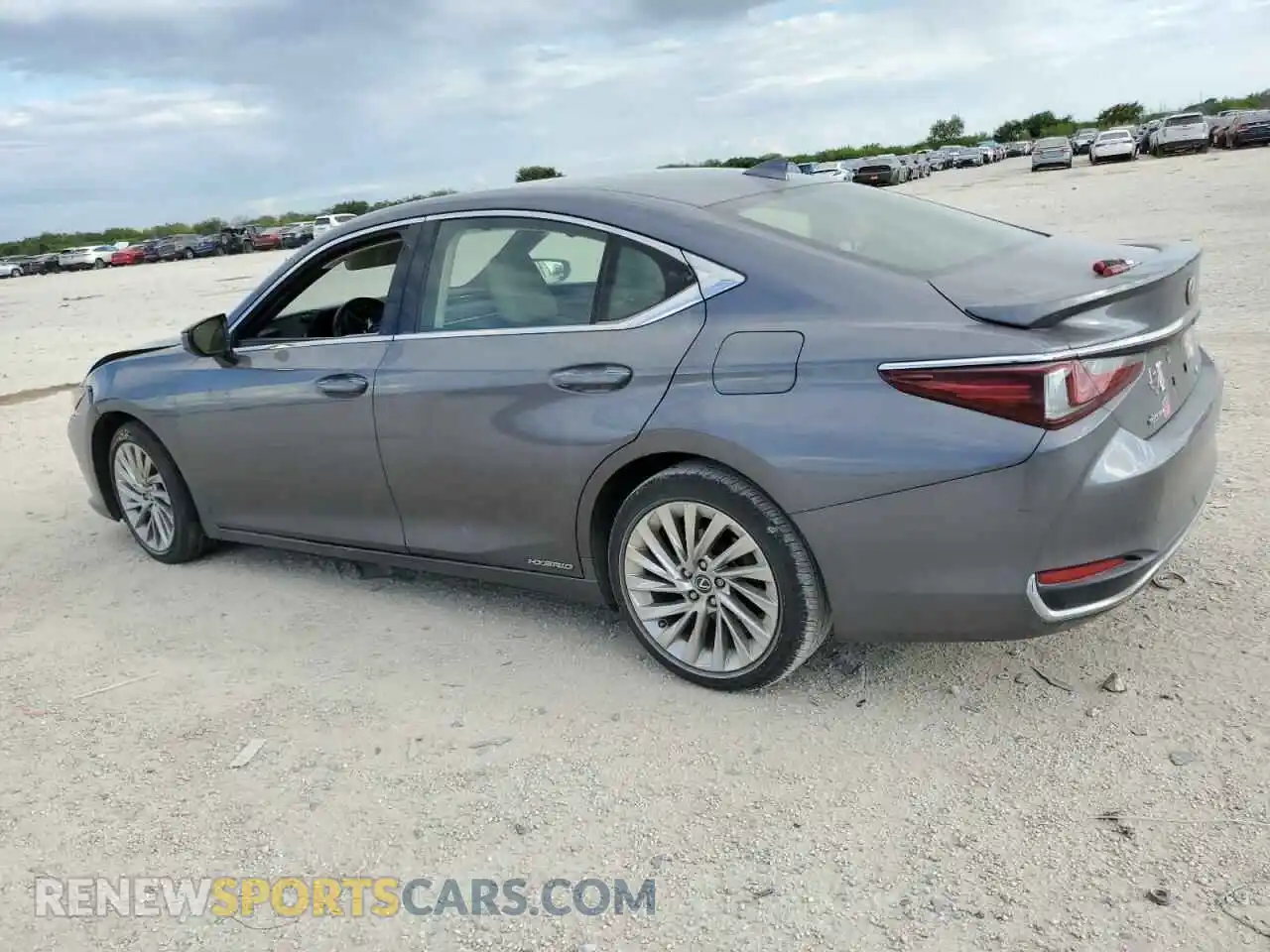 2 Photograph of a damaged car JTHB21B17K2039849 LEXUS ES300 2019