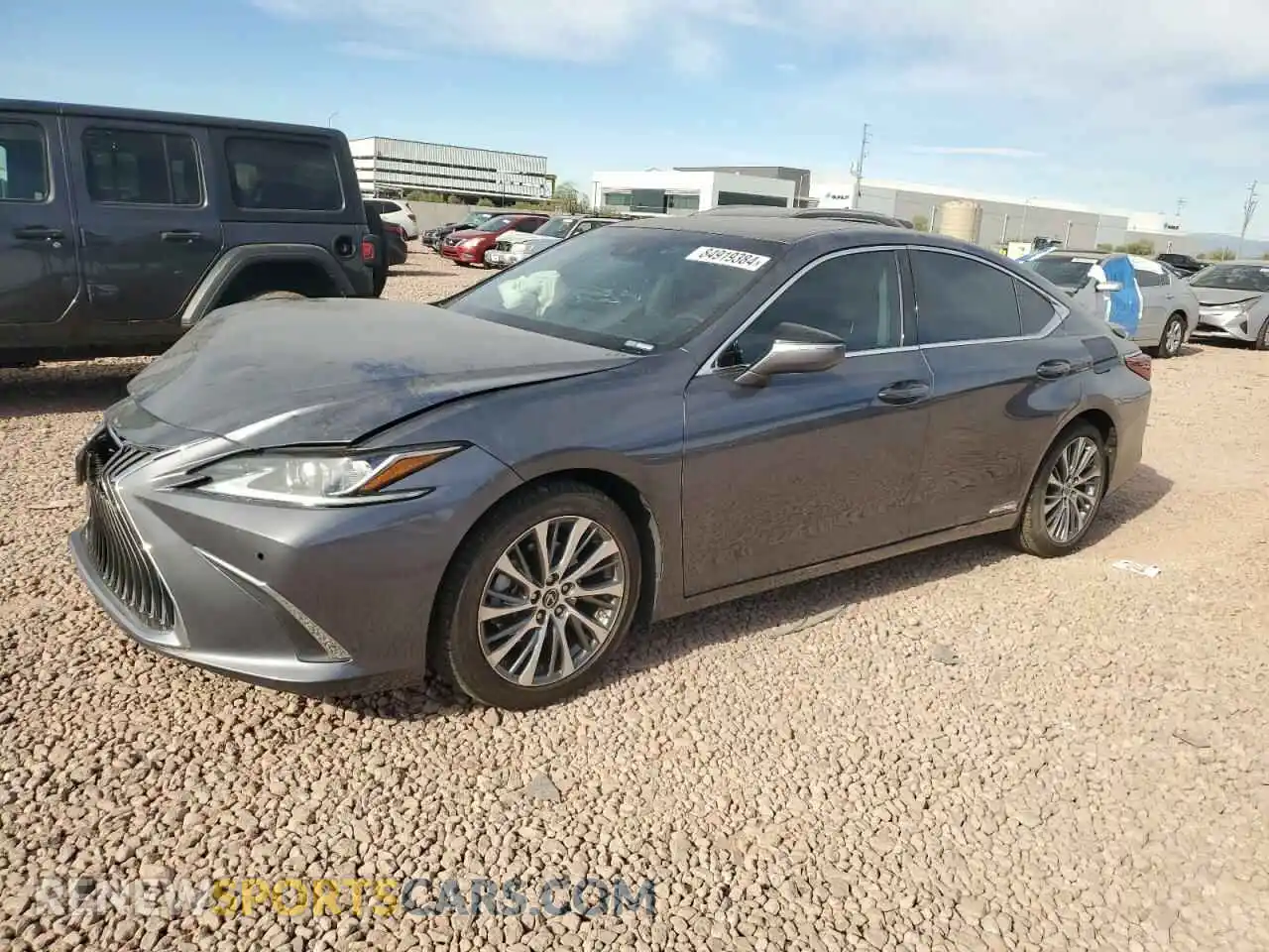 1 Photograph of a damaged car 58AD21B10LU007233 LEXUS ES300 2020