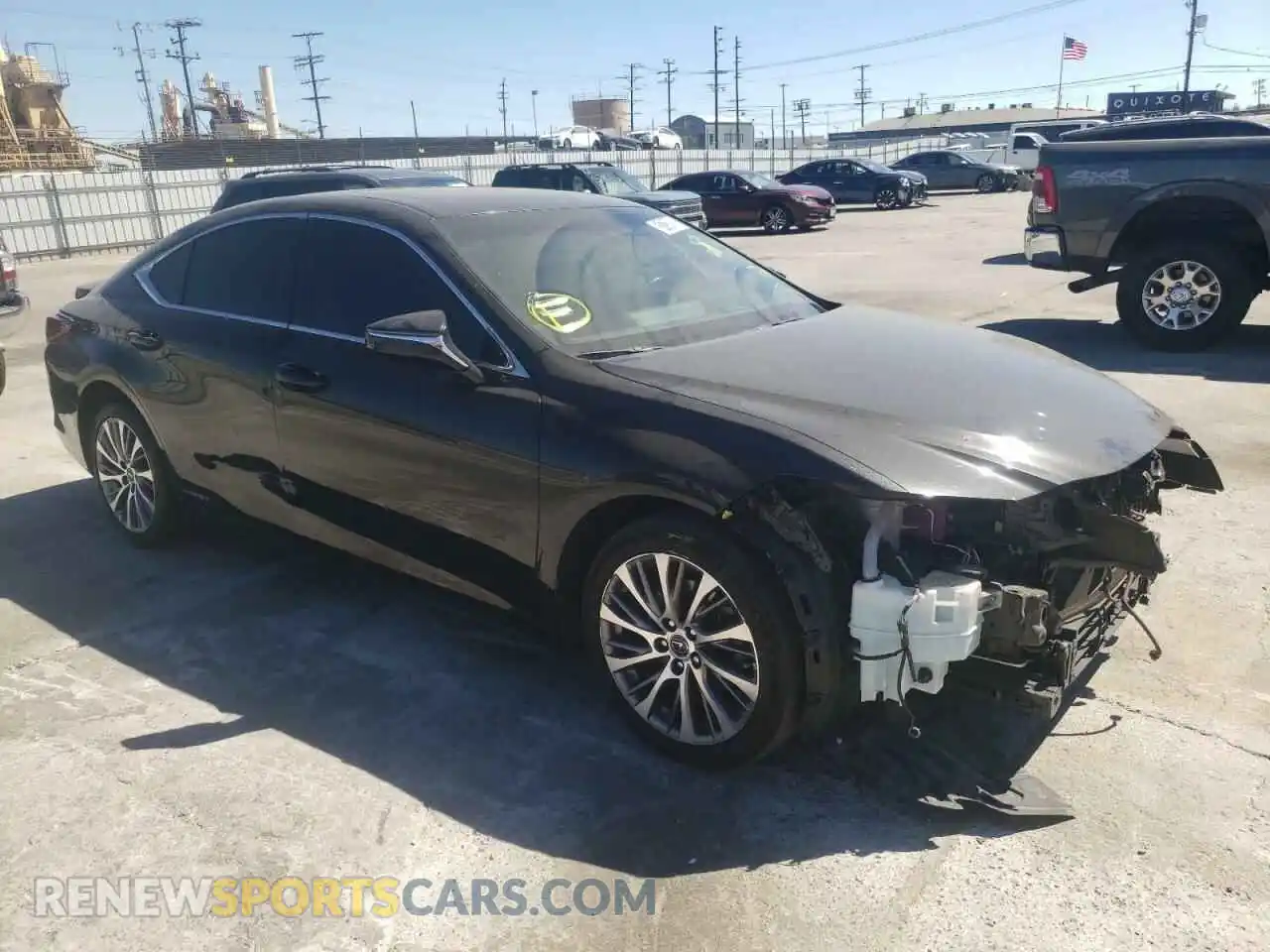 1 Photograph of a damaged car 58AD21B15LU009107 LEXUS ES300 2020