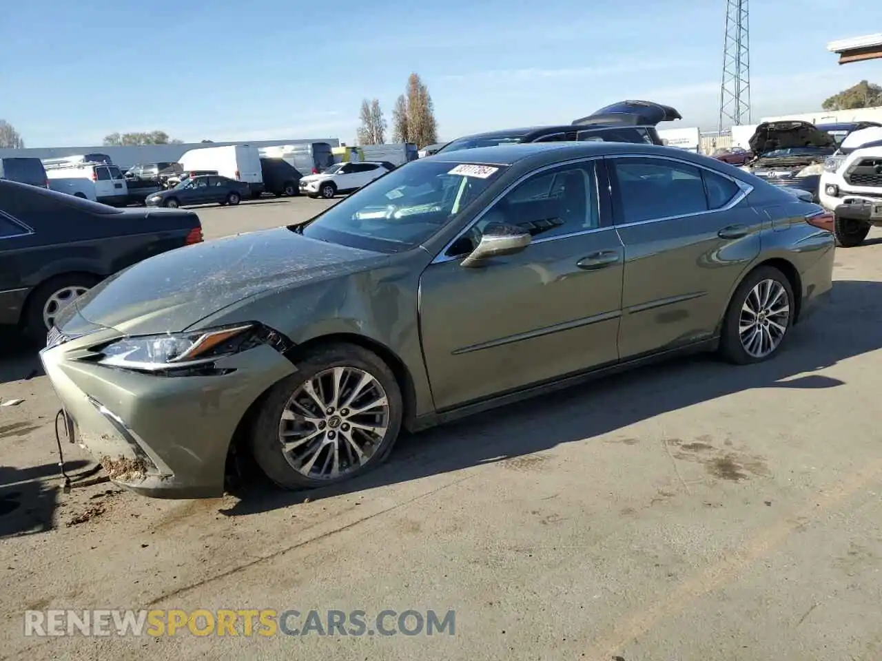 1 Photograph of a damaged car 58AD21B18LU006072 LEXUS ES300 2020