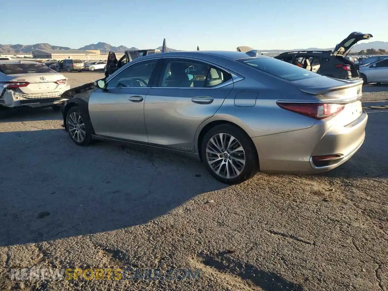 2 Photograph of a damaged car 58AD21B18LU006329 LEXUS ES300 2020