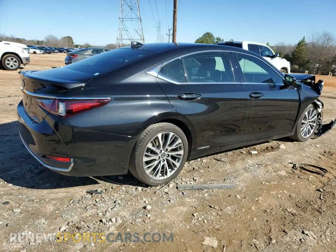 3 Photograph of a damaged car 58AD21B18LU008825 LEXUS ES300 2020