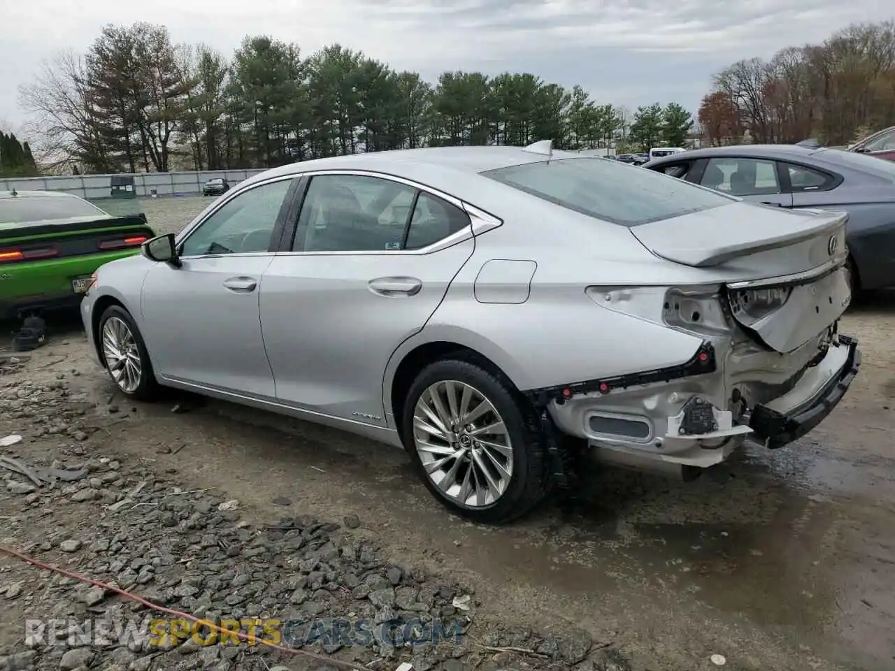 2 Photograph of a damaged car 58AE21B12LU007156 LEXUS ES300 2020