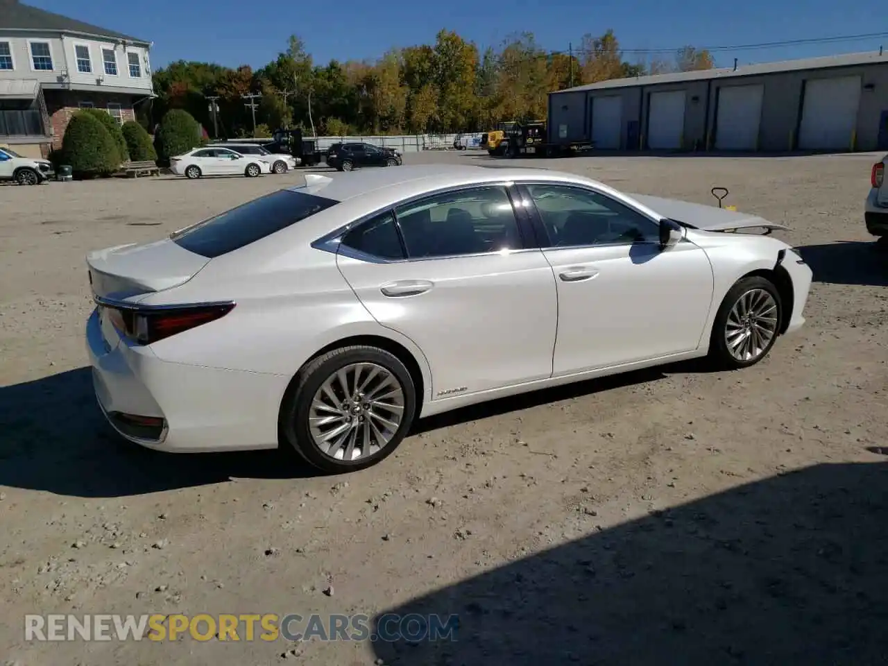 3 fotografías del automóvil dañado 58AE21B19LU004836 LEXUS ES300 2020