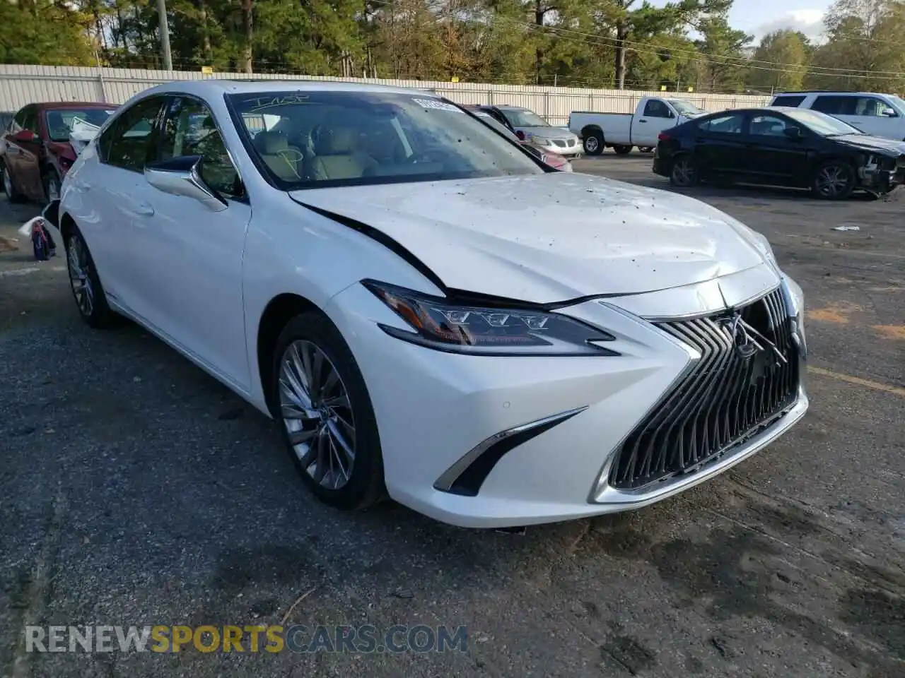 1 fotografías del automóvil dañado 58AF21B19LU010902 LEXUS ES300 2020
