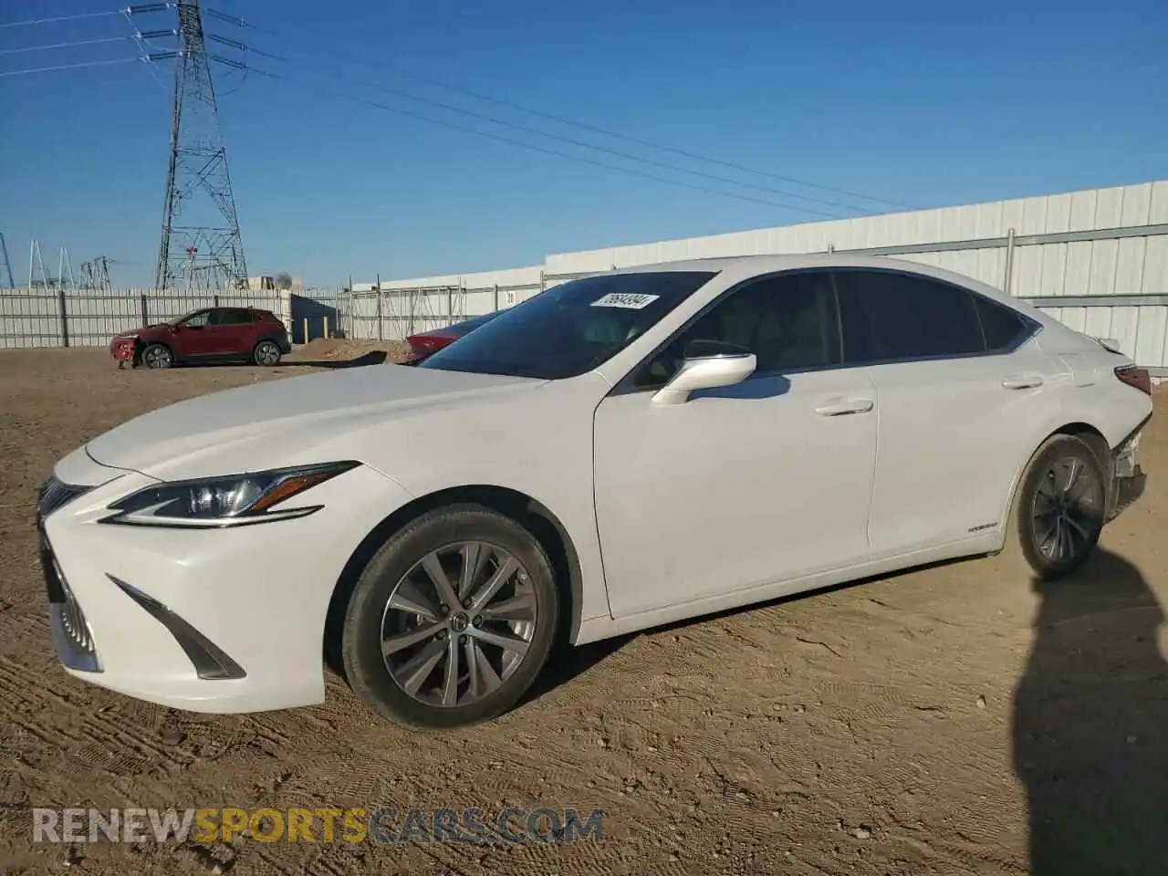 1 Photograph of a damaged car 58ACA1C15MU012068 LEXUS ES300 2021