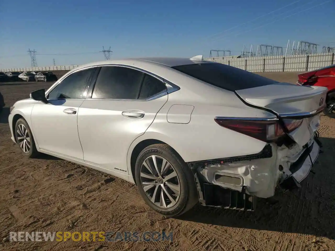 2 Photograph of a damaged car 58ACA1C15MU012068 LEXUS ES300 2021