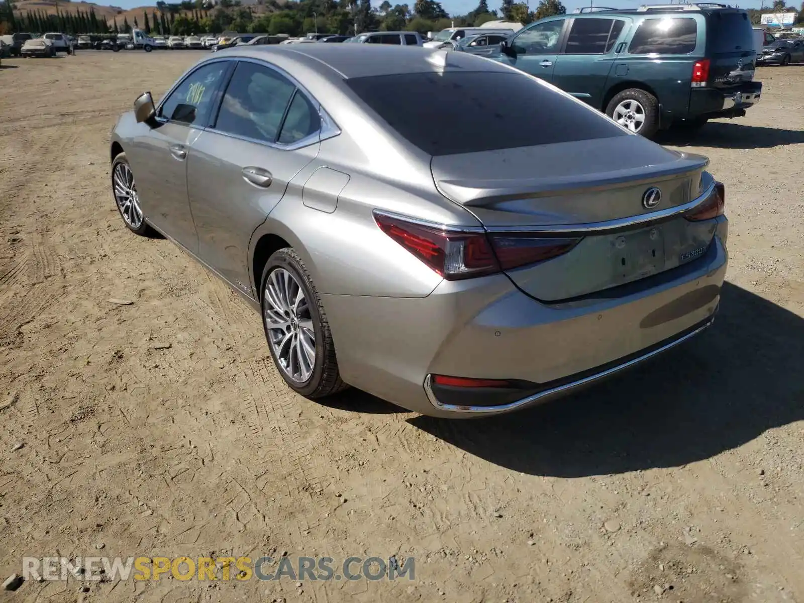 3 Photograph of a damaged car 58ADA1C11MU003680 LEXUS ES300 2021