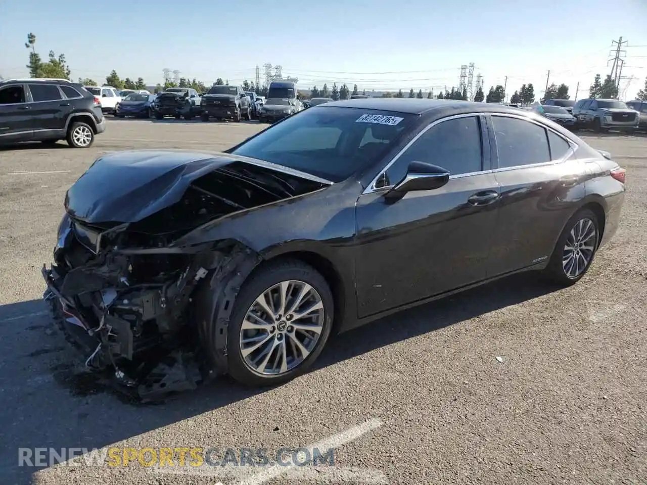 1 Фотография поврежденного автомобиля 58ADA1C11MU008958 LEXUS ES300 2021