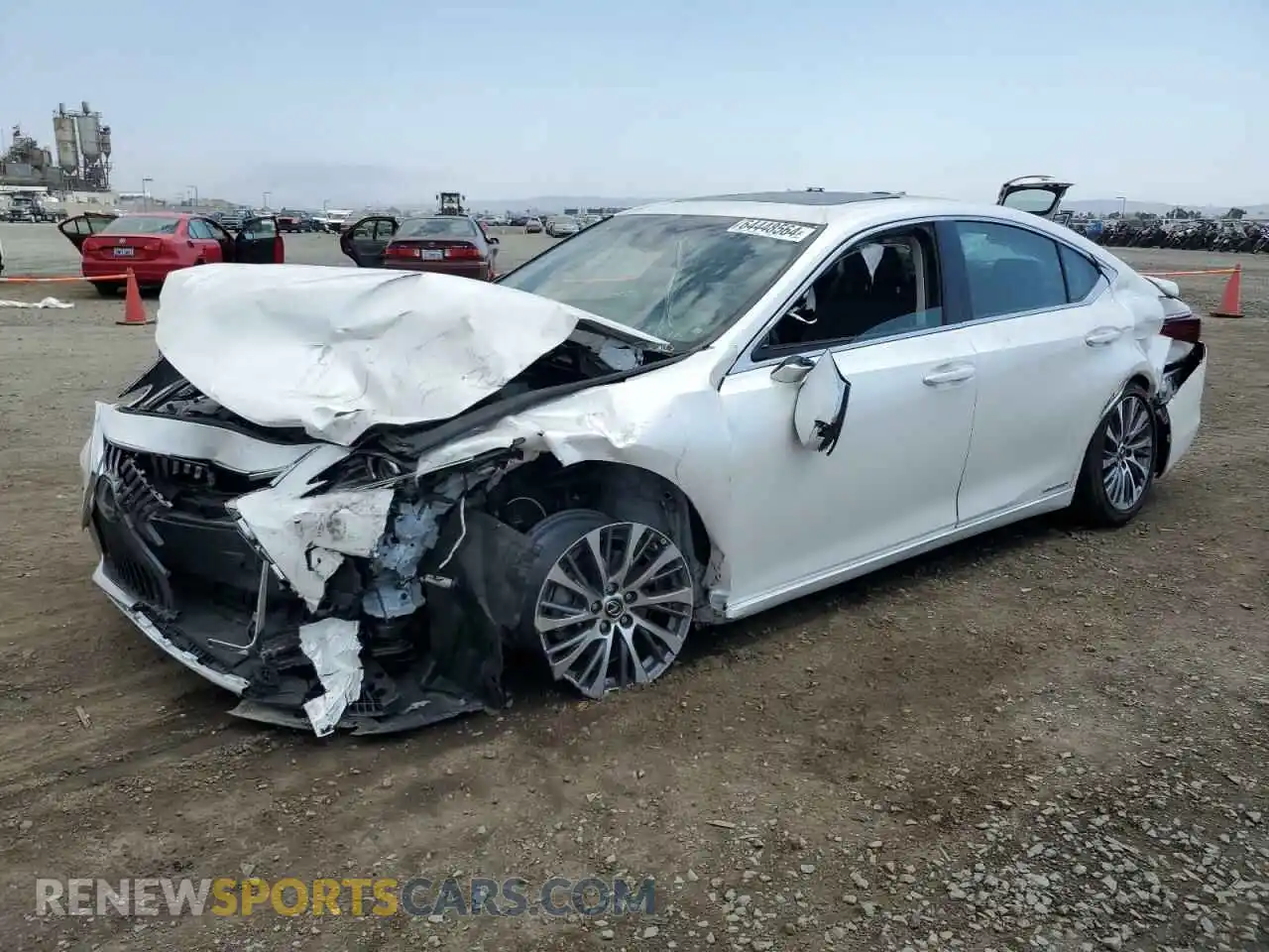1 Photograph of a damaged car 58ADA1C11MU010208 LEXUS ES300 2021