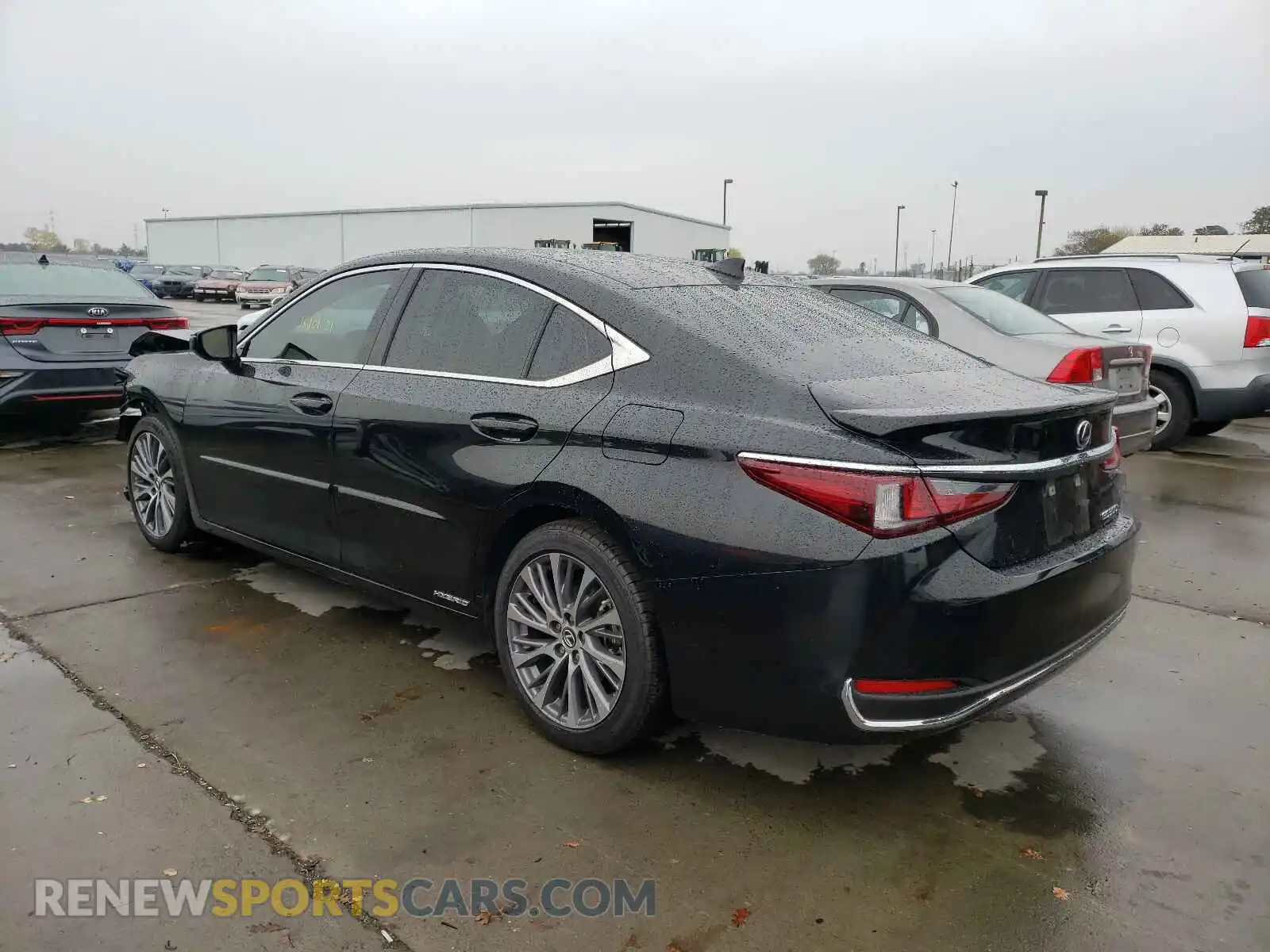 3 fotografías del automóvil dañado 58ADA1C12MU008600 LEXUS ES300 2021