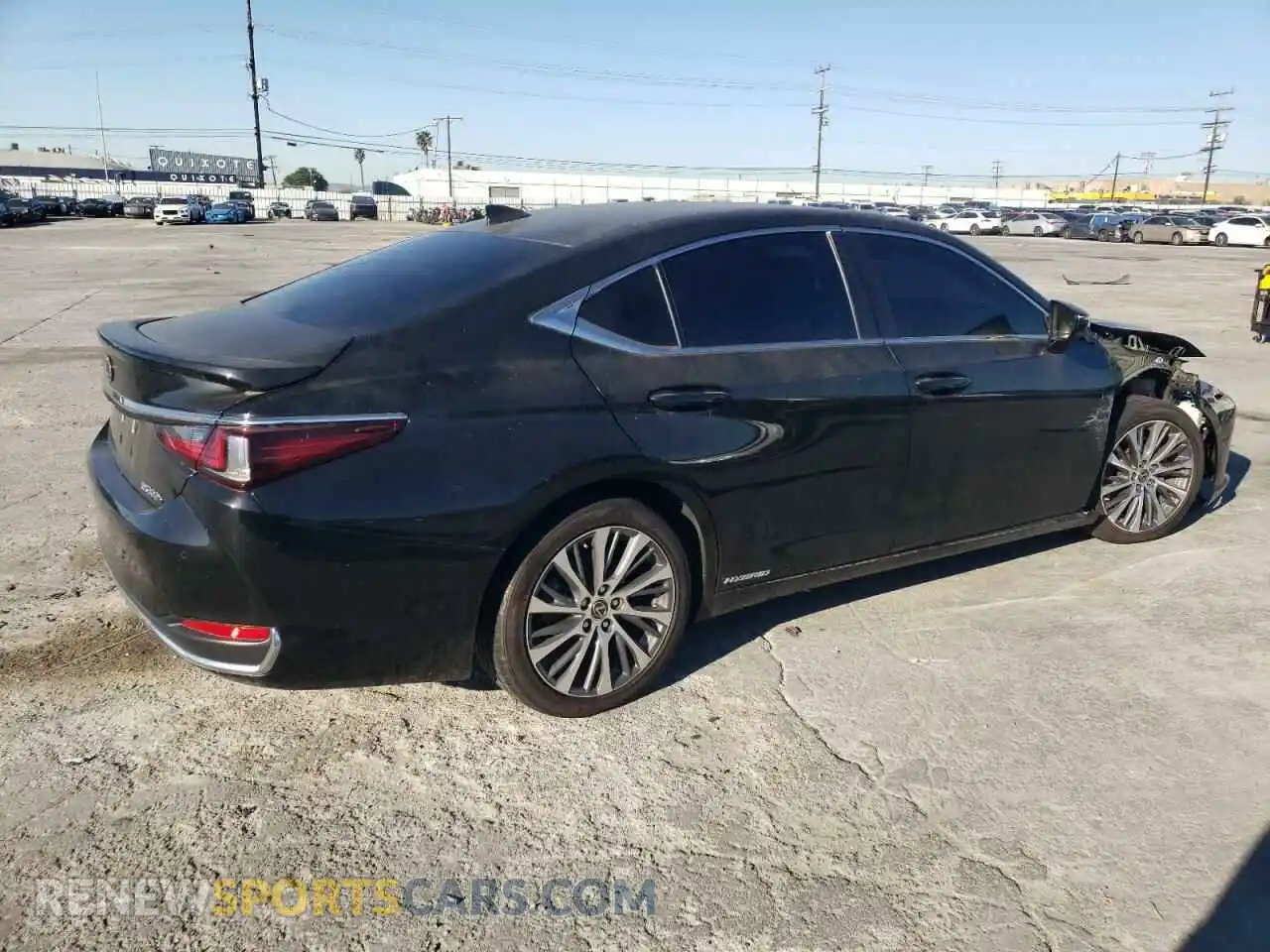 3 fotografías del automóvil dañado 58ADA1C12MU012758 LEXUS ES300 2021