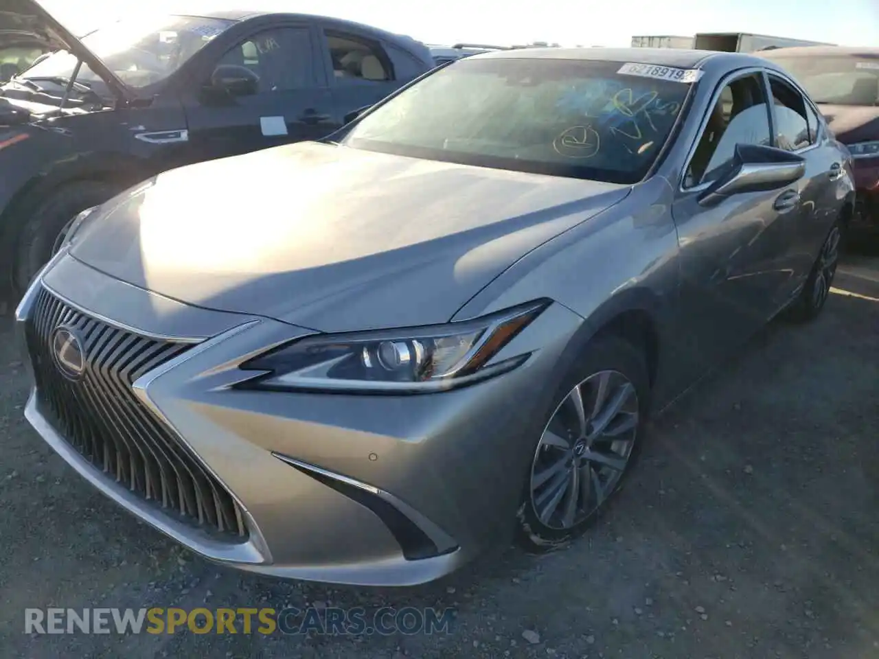 2 Photograph of a damaged car 58ADA1C13MU005494 LEXUS ES300 2021