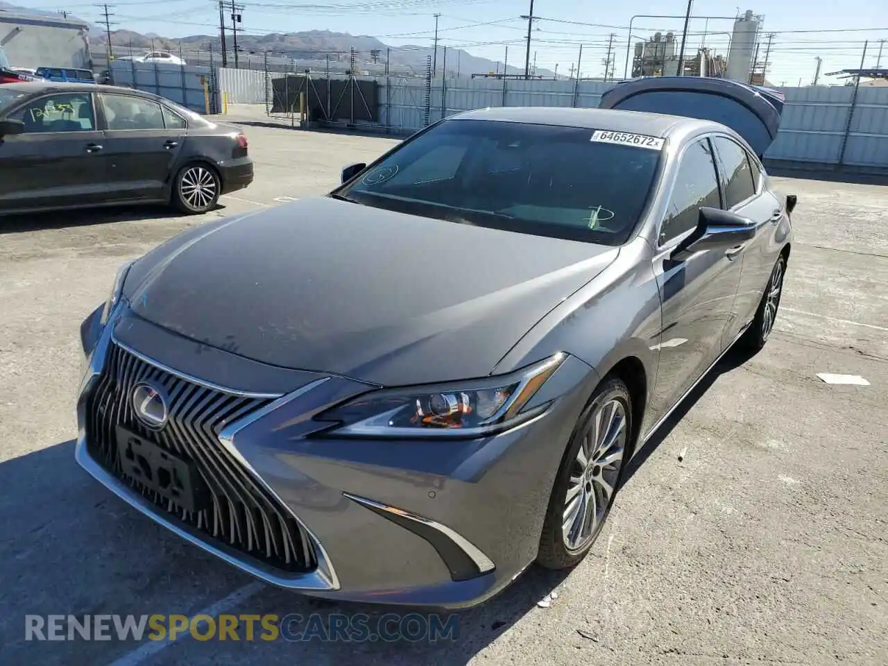 2 Photograph of a damaged car 58ADA1C15MU002757 LEXUS ES300 2021