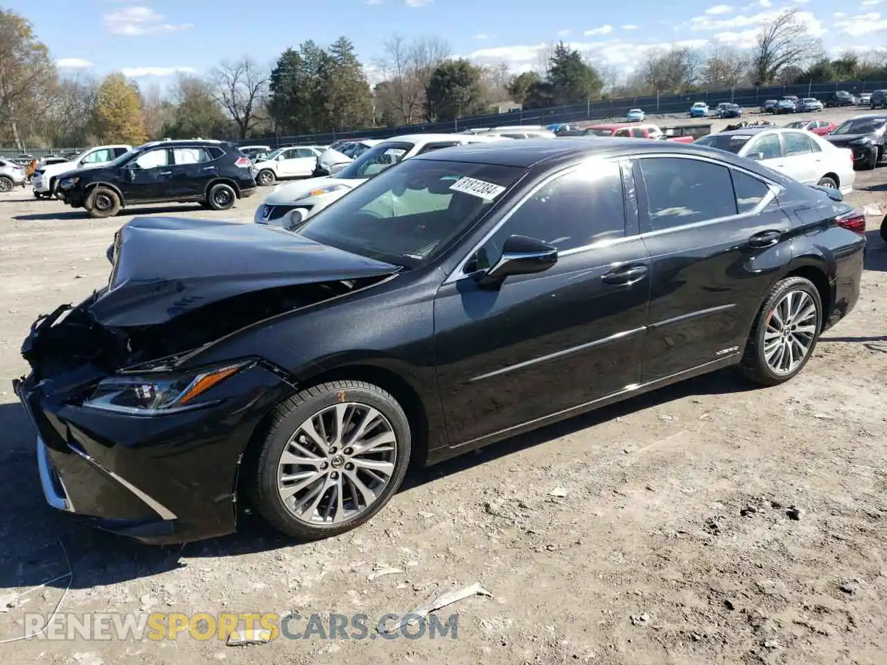 1 Photograph of a damaged car 58ADA1C16MU012889 LEXUS ES300 2021