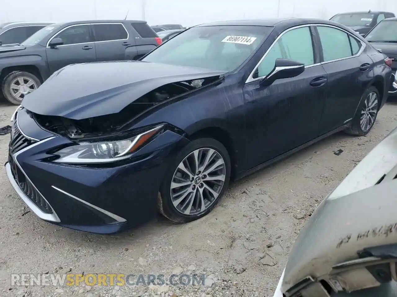 1 Photograph of a damaged car 58ADA1C17MU007295 LEXUS ES300 2021
