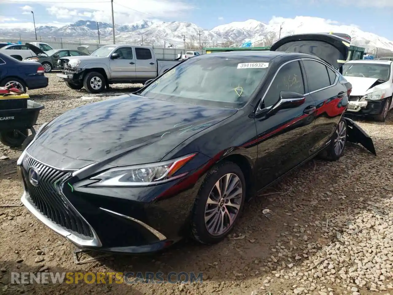 2 Photograph of a damaged car 58ADA1C17MU012531 LEXUS ES300 2021