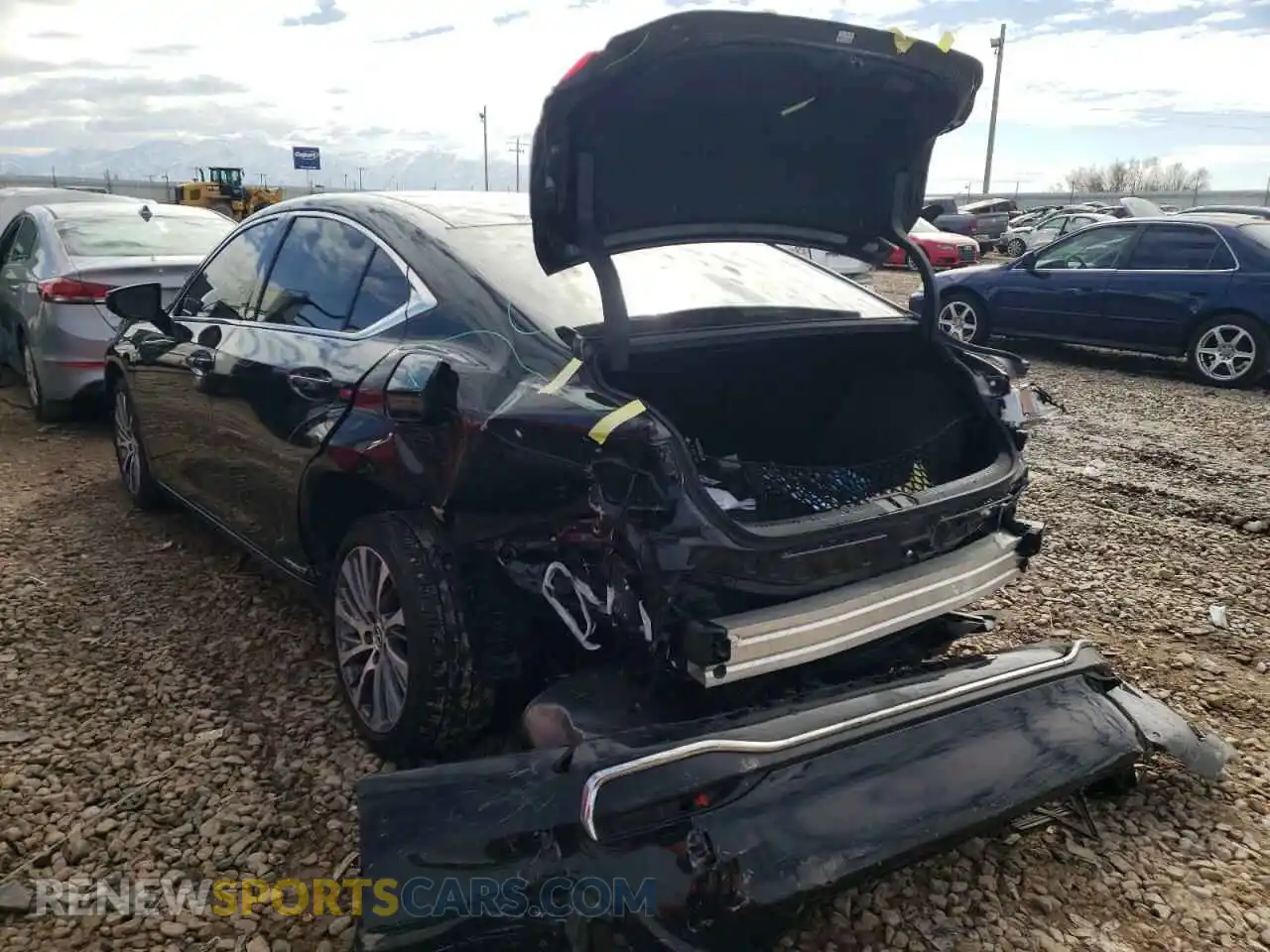 3 Photograph of a damaged car 58ADA1C17MU012531 LEXUS ES300 2021