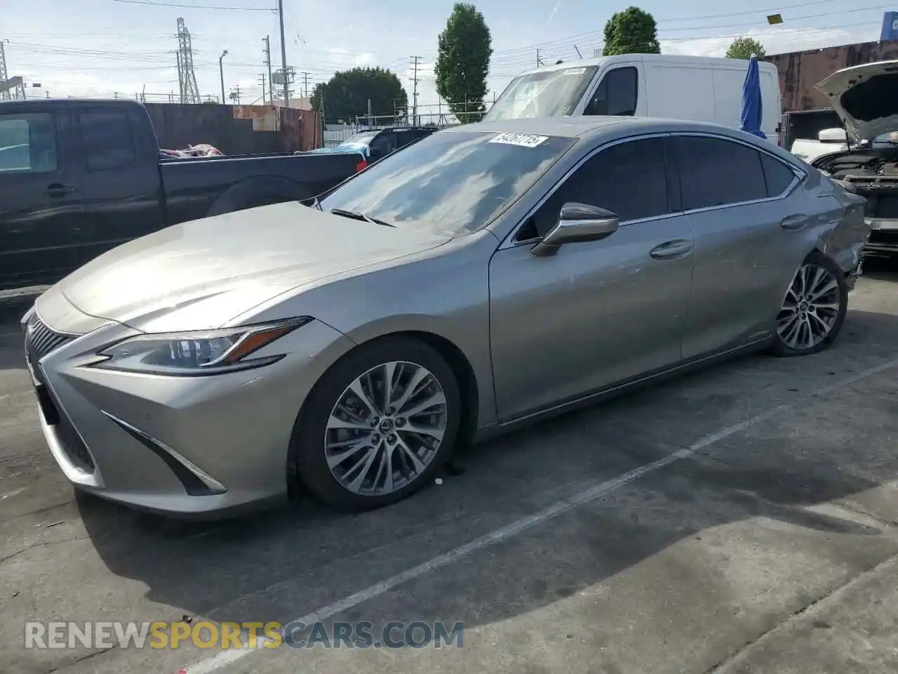 1 fotografías del automóvil dañado 58ADA1C18MU001585 LEXUS ES300 2021