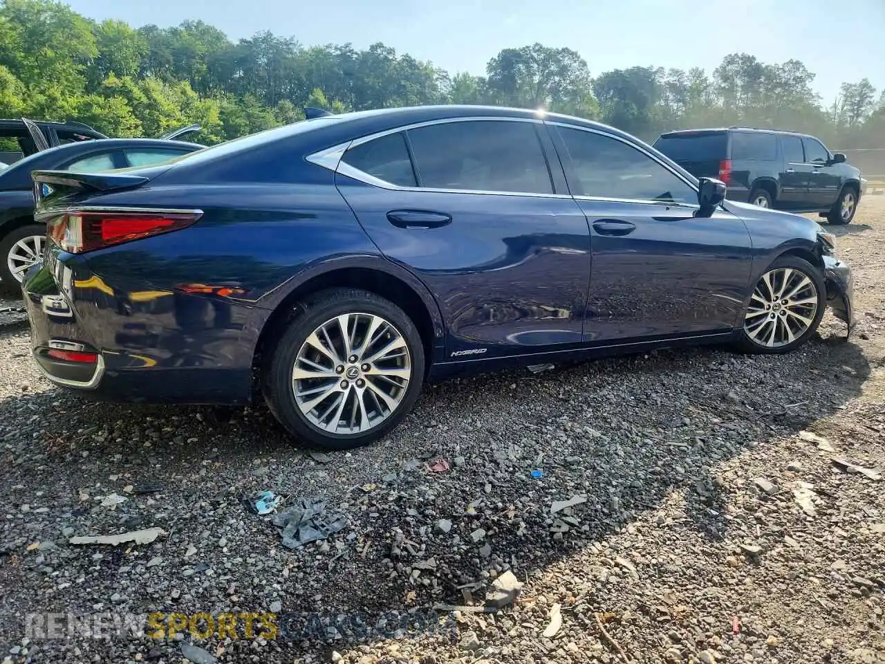 3 fotografías del automóvil dañado 58ADA1C1XMU001541 LEXUS ES300 2021