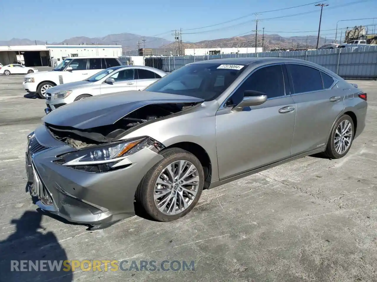 1 Photograph of a damaged car 58ADA1C1XMU010353 LEXUS ES300 2021