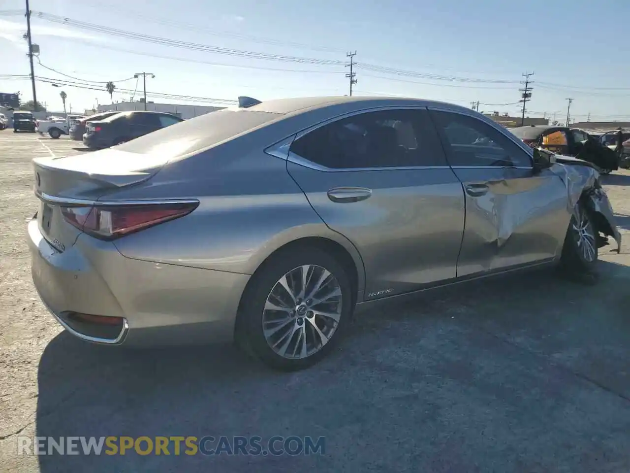 3 Photograph of a damaged car 58ADA1C1XMU010353 LEXUS ES300 2021