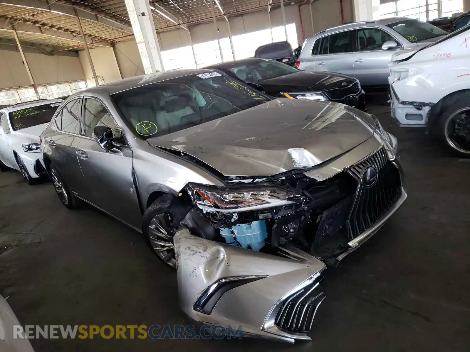 1 fotografías del automóvil dañado 58AEA1C10MU004517 LEXUS ES300 2021