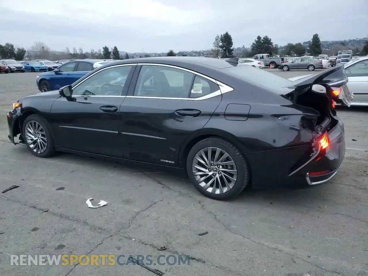 2 Photograph of a damaged car 58AEA1C13MU010134 LEXUS ES300 2021
