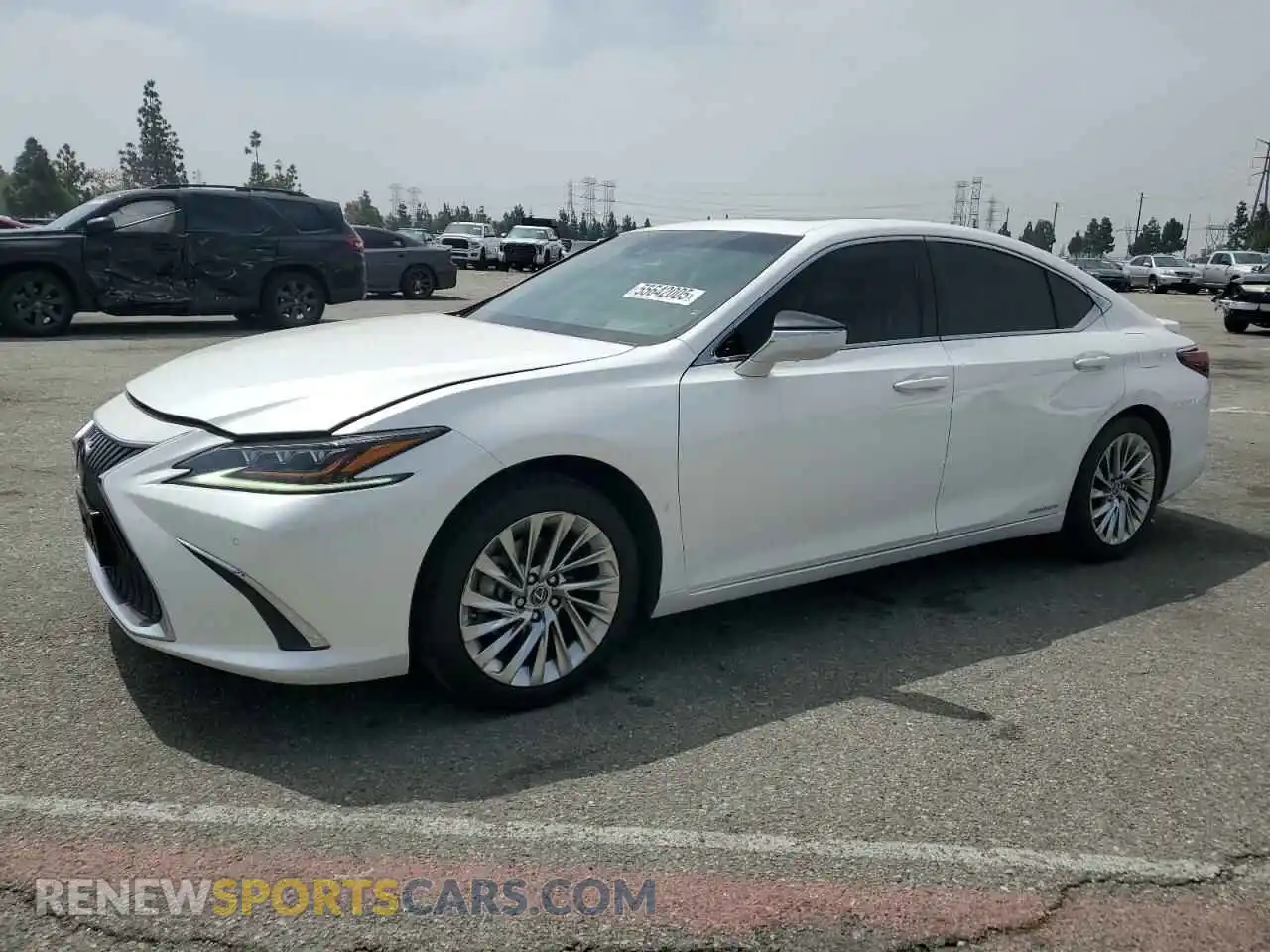 1 Photograph of a damaged car 58AEA1C18MU006497 LEXUS ES300 2021