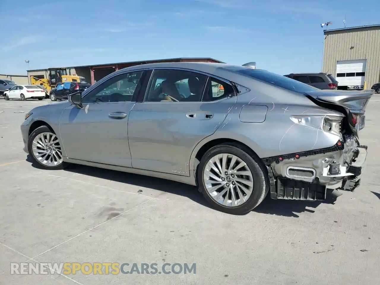 2 Photograph of a damaged car 58AFA1C10MU004330 LEXUS ES300 2021