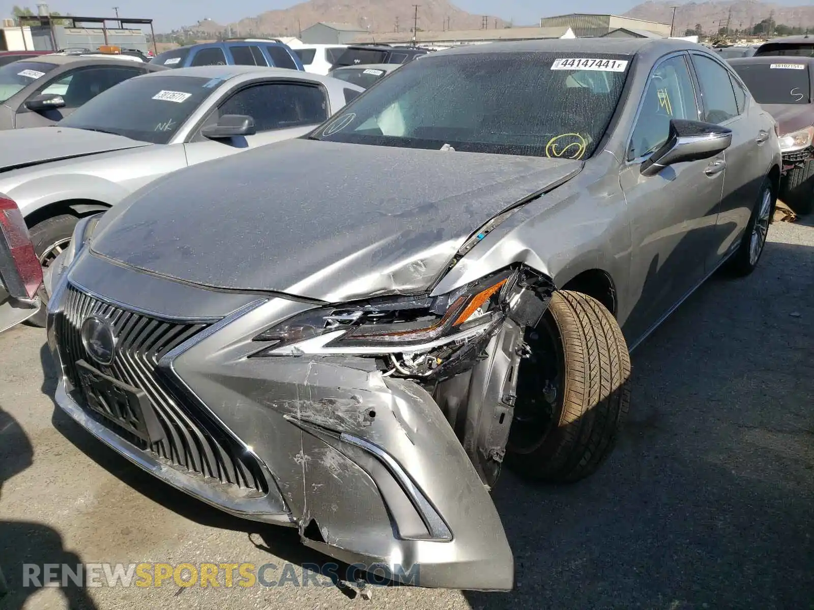 2 Photograph of a damaged car 58AFA1C19MU003435 LEXUS ES300 2021